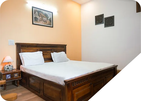 Cozy curated room at EVA Spaces